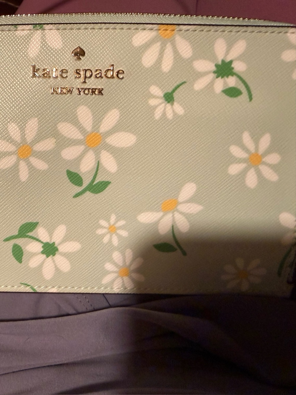 kate spade Daisy Print wristlet